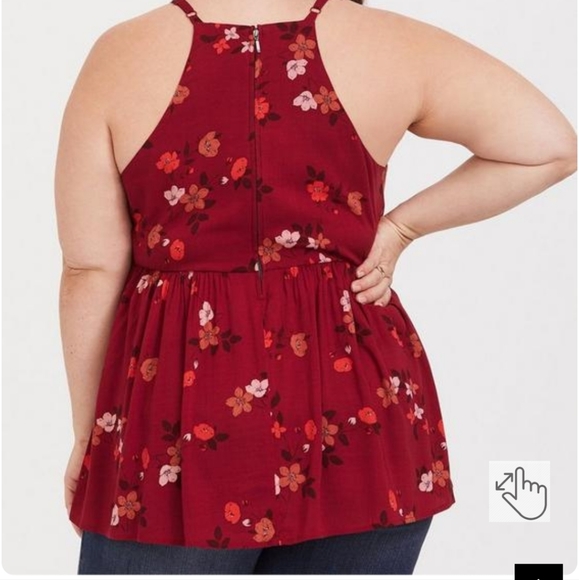 Torrid Large NWOT Baby Doll Tank - Picture 3 of 3